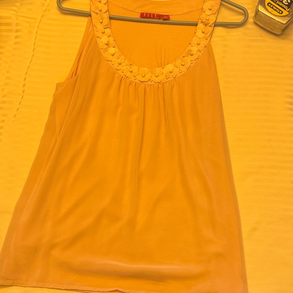 Elle Women's Vibrant Light Mauve Tank Top